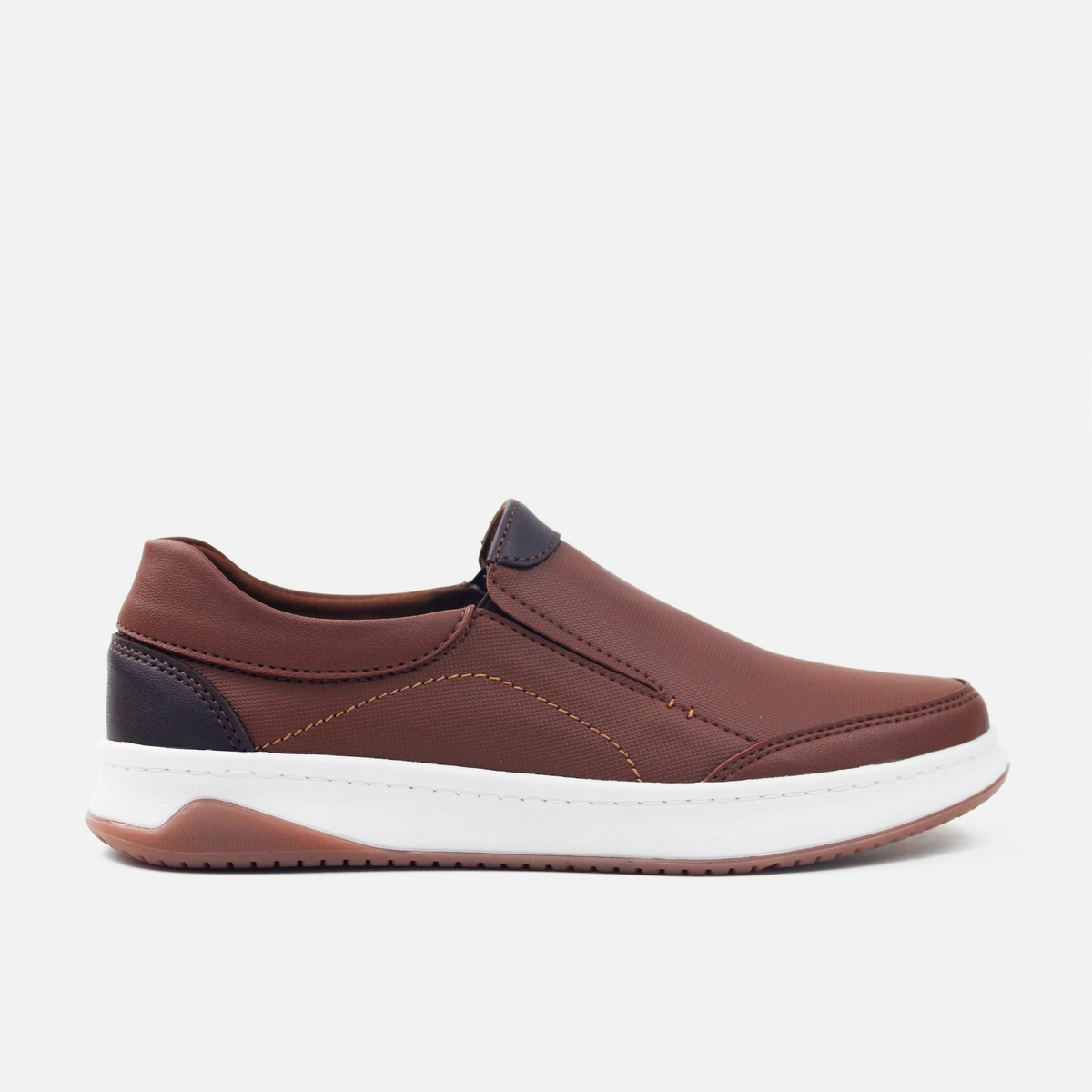 Tenis silvio de sintético para hombre - Miel