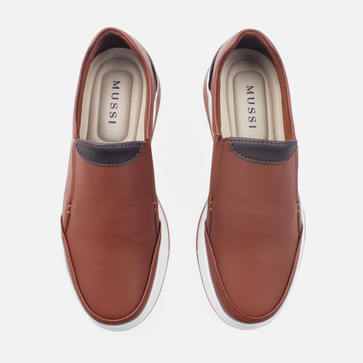 Tenis silvio de sintético para hombre - Miel