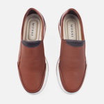 Tenis silvio de sintético para hombre - Miel