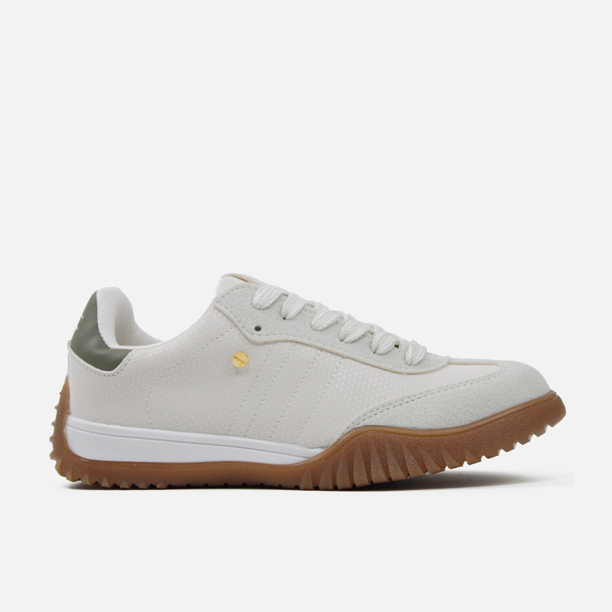 Tenis livana de sintético para mujer - Hueso