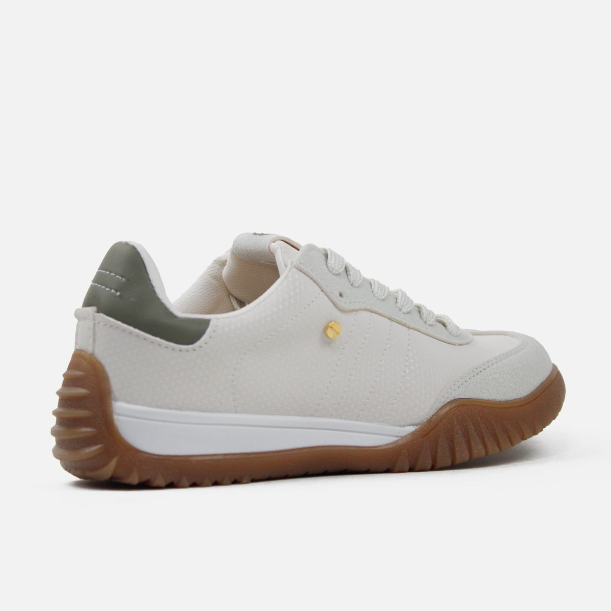 Tenis livana de sintético para mujer - Hueso