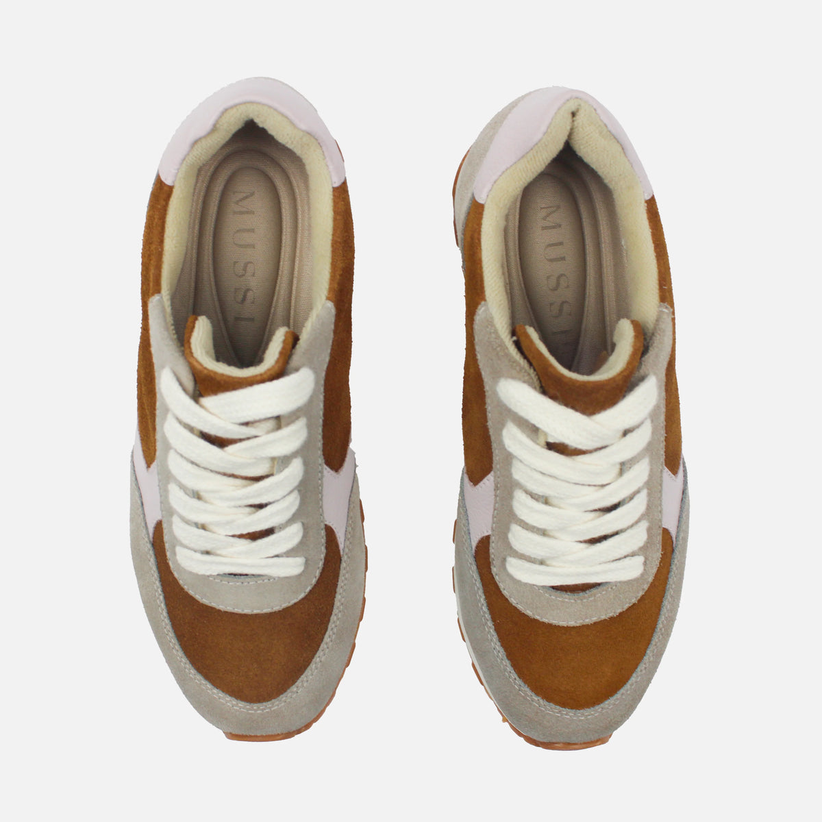 Tenis sora de cuero para mujer - Morado