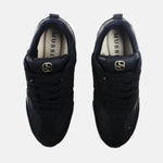 Tenis con plataforma thalia de sintético para mujer - Negro