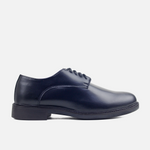 Derby thiago de cuero para hombre - Negro