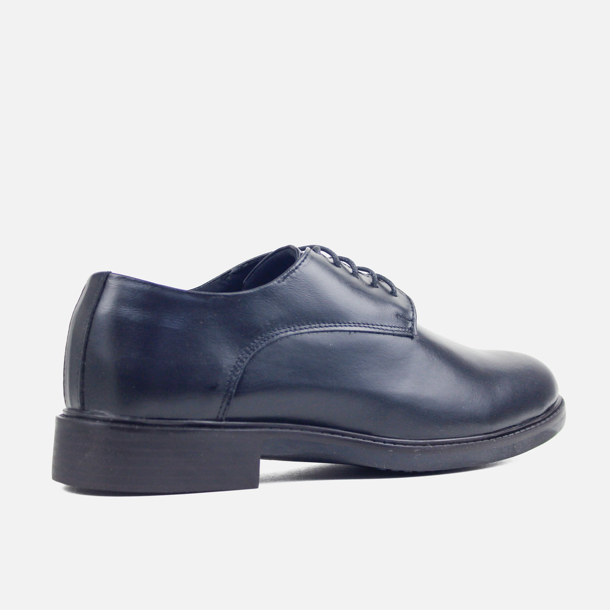 Derby thiago de cuero para hombre - Negro