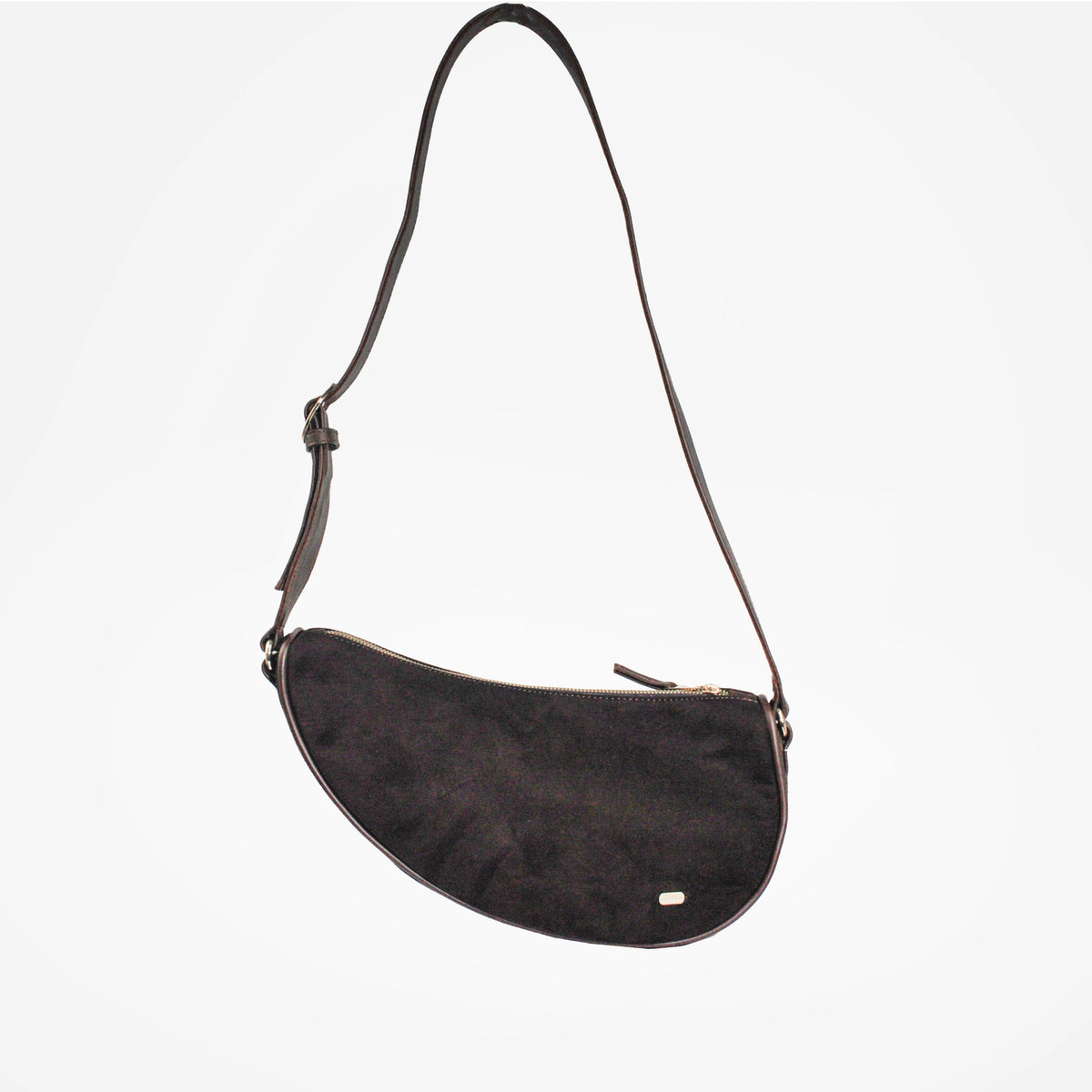 Bolso manos libres cristal de sintético para mujer - Café