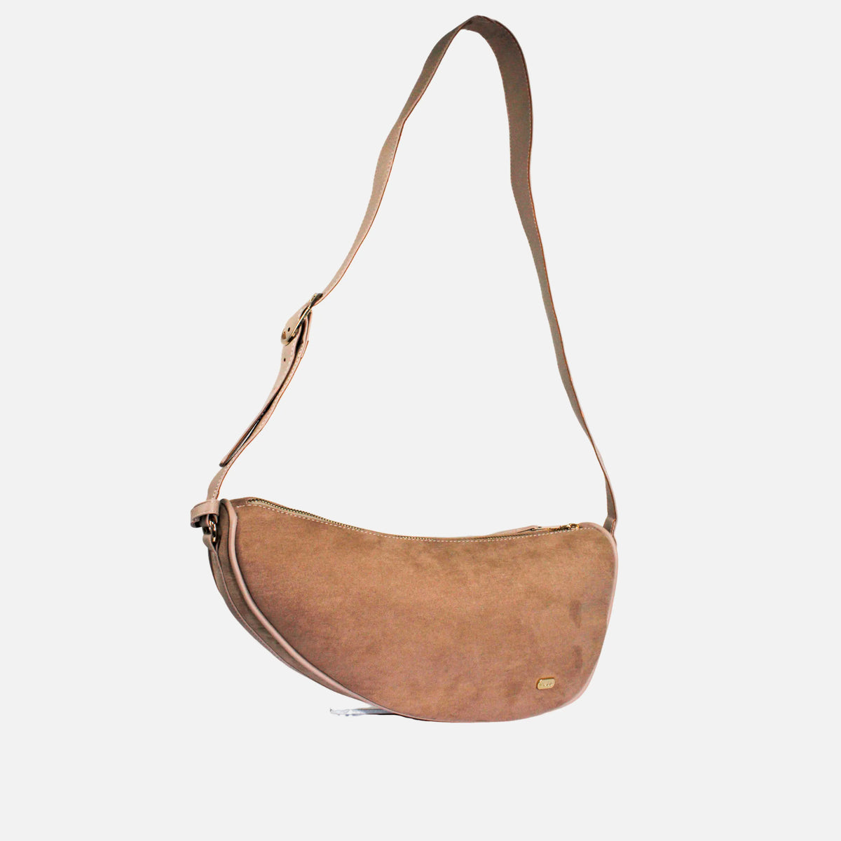 Bolso manos libres cristal de sintético para mujer - Nude