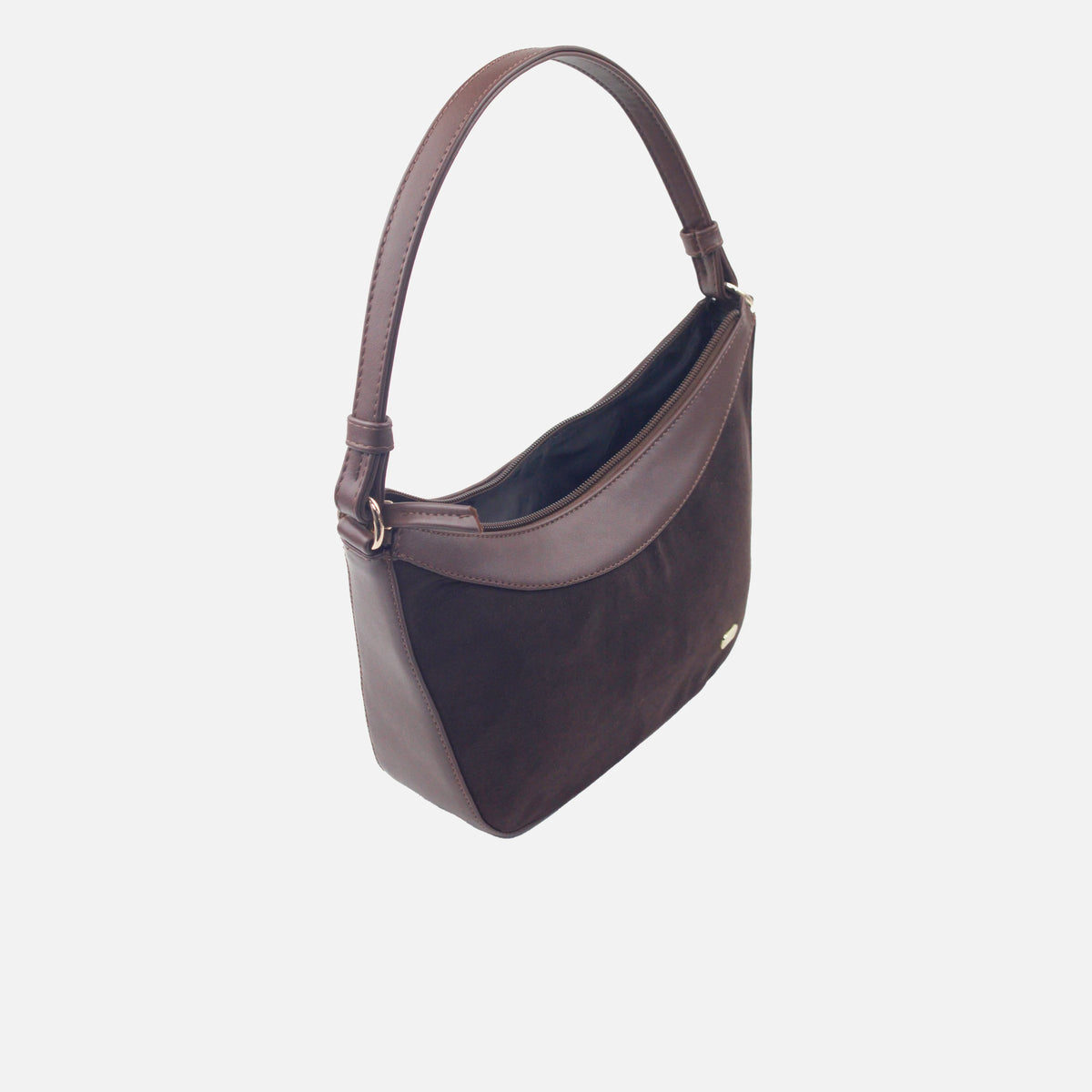 Bolso de mano nayra de sintético para mujer - Café