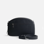 Bolso manos libres terra de cuero para mujer - Negro