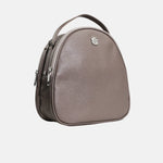 Bolso manos libres teodora de cuero para mujer - Taupe