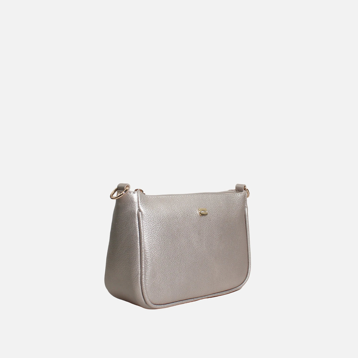 Bolso de mano sabrina de cuero para mujer - Oro