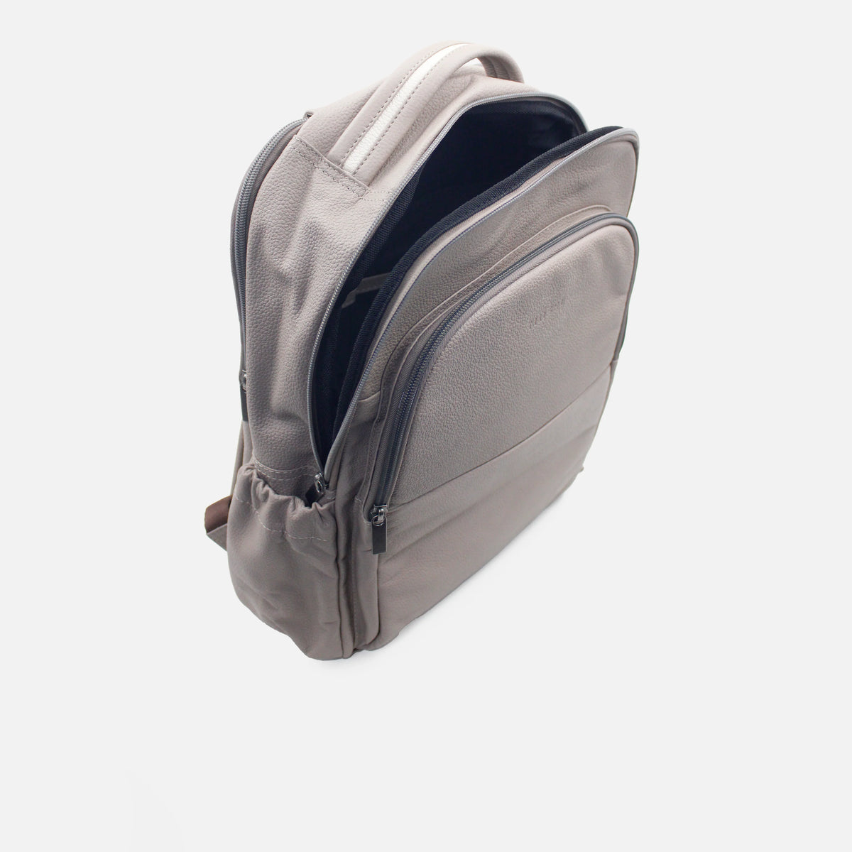 Morral arlia de cuero para mujer - Taupe