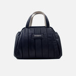 Cartera rosana de cuero para mujer - Negro