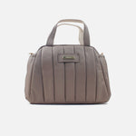 Cartera rosana de cuero para mujer - Taupe