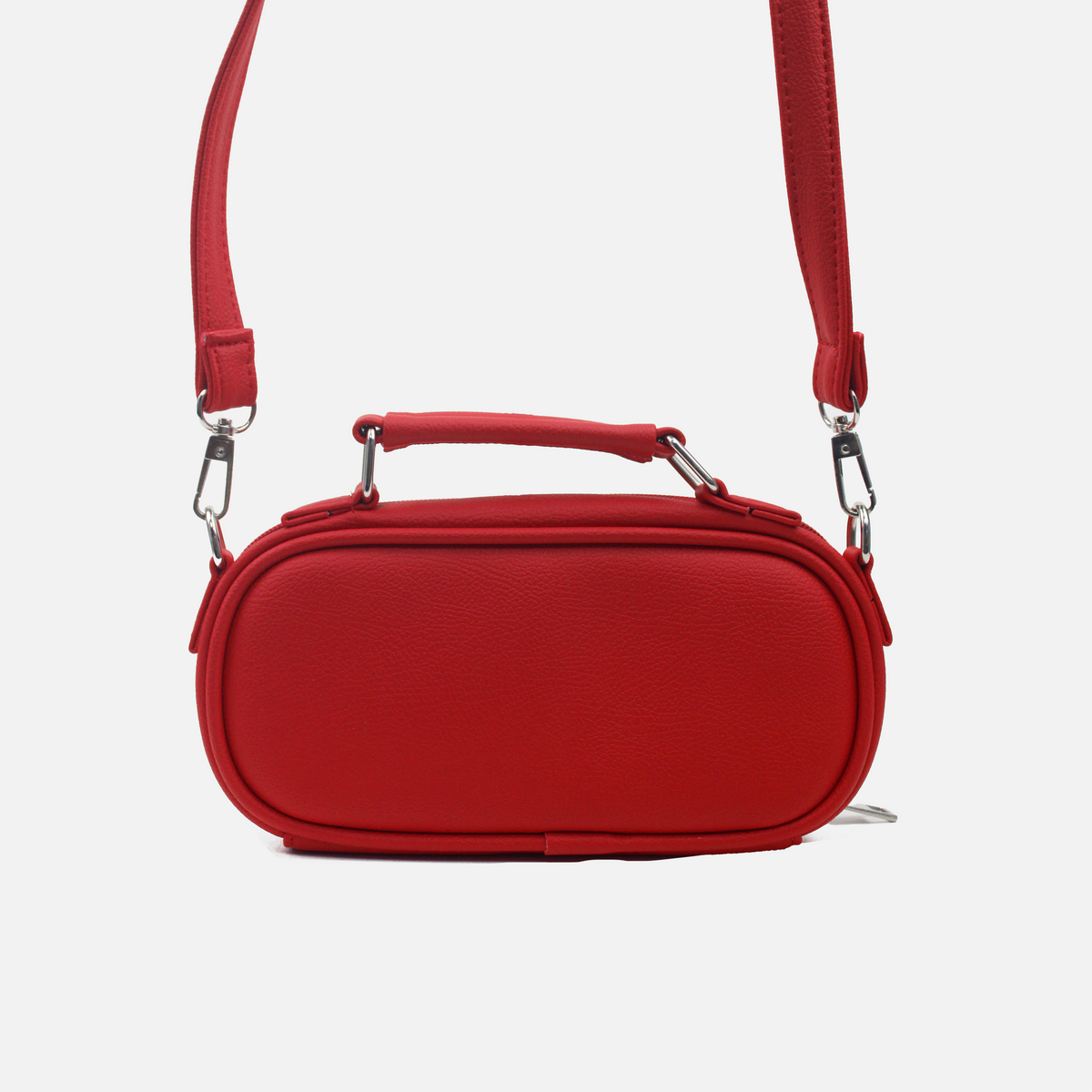 Bolso manos libres elvira de sintético para mujer - Rojo