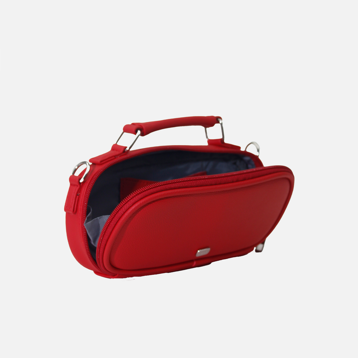 Bolso manos libres elvira de sintético para mujer - Rojo