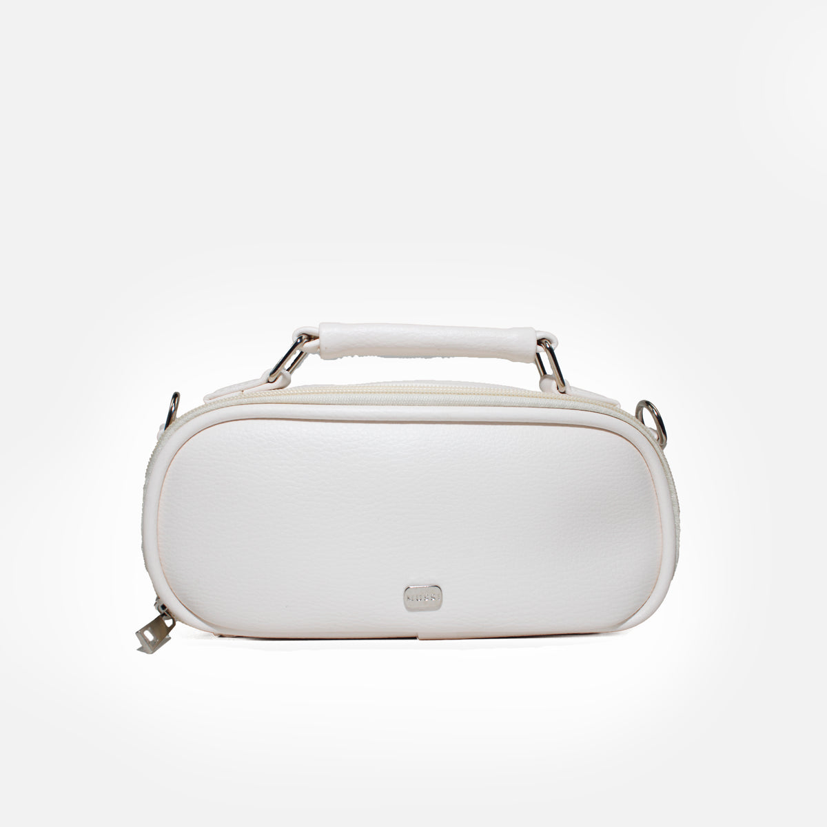 Bolso manos libres elvira de sintético para mujer - Hueso