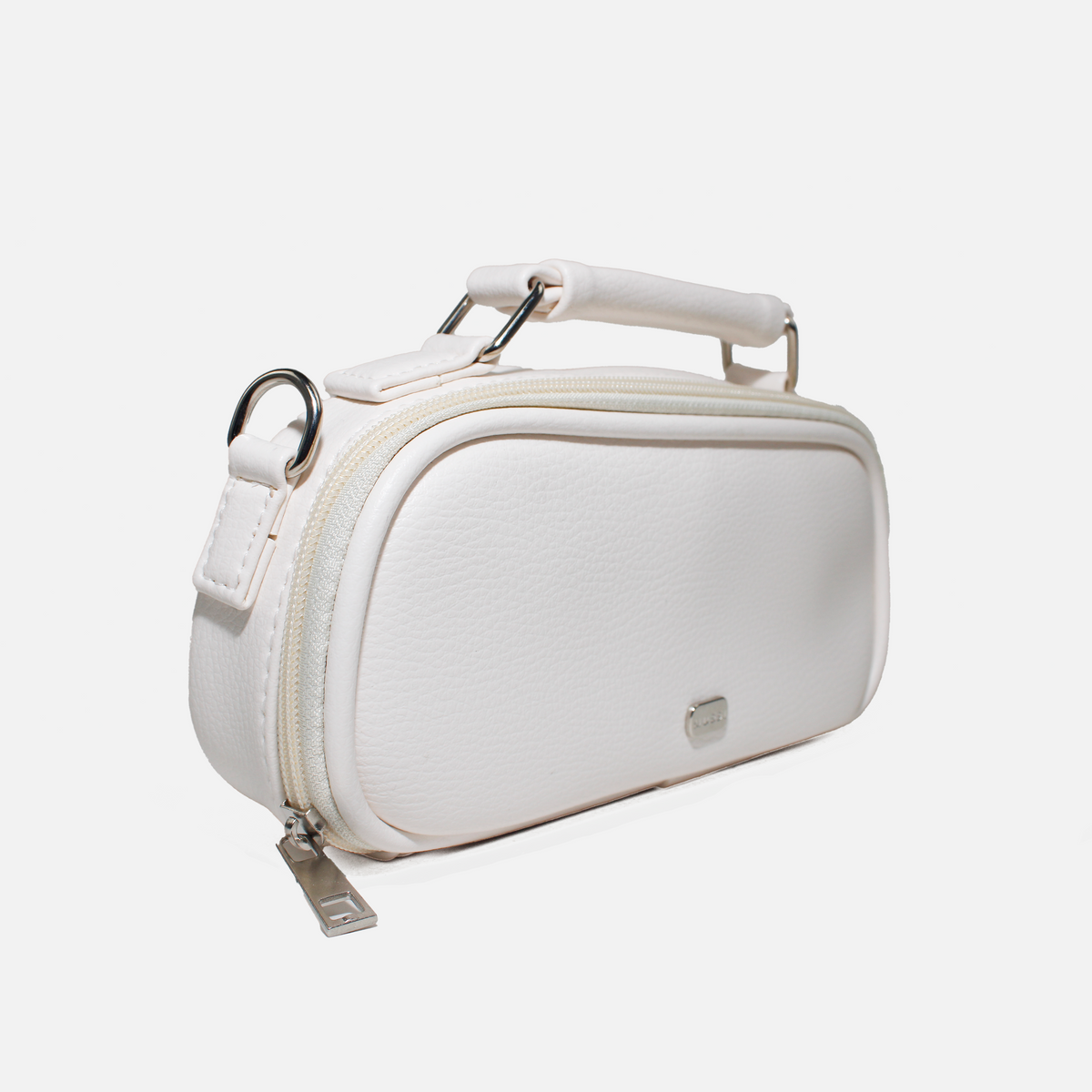 Bolso manos libres elvira de sintético para mujer - Hueso