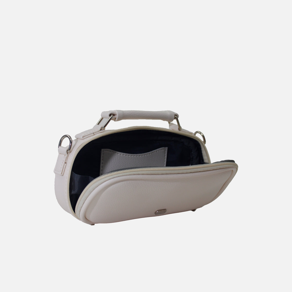 Bolso manos libres elvira de sintético para mujer - Hueso