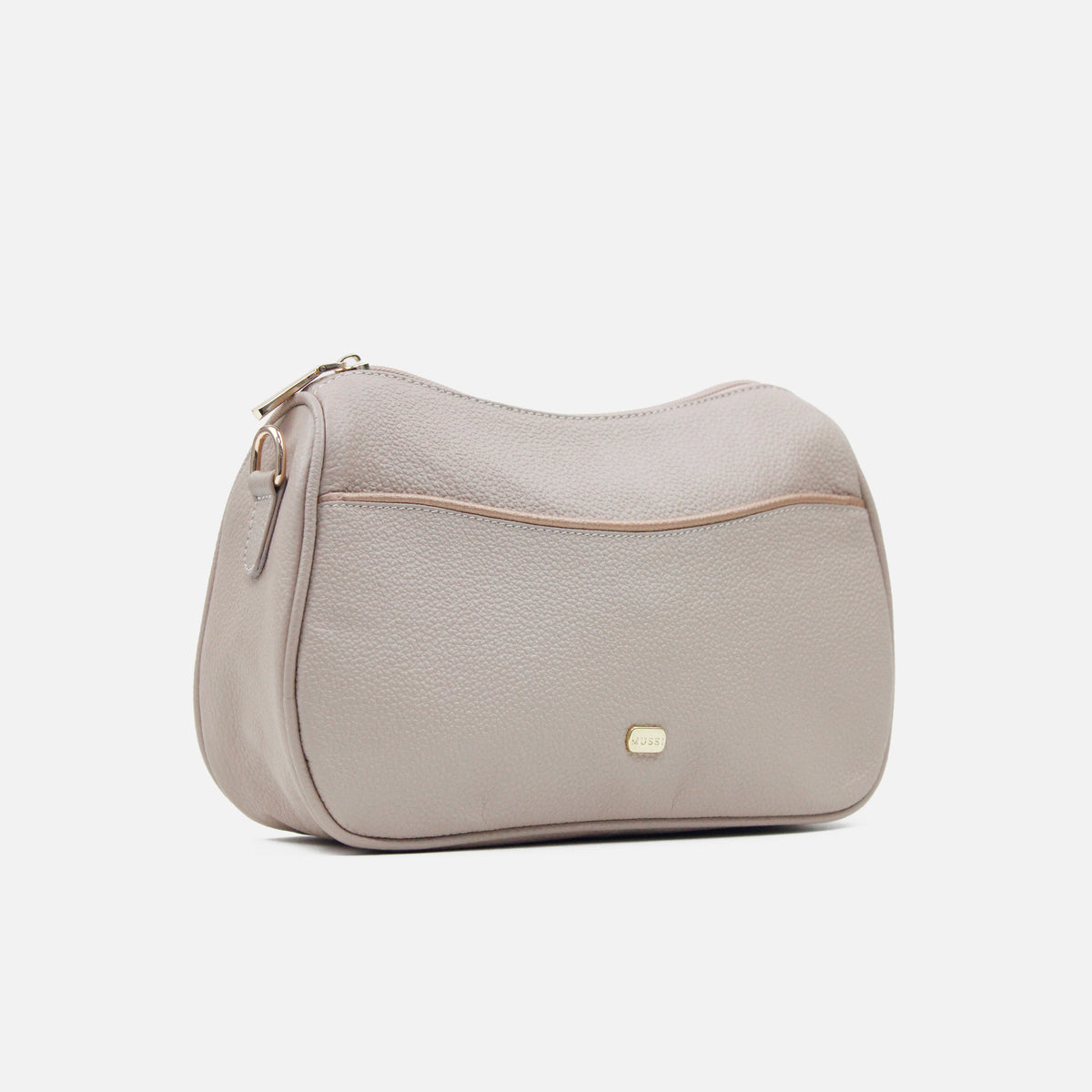 Bolso manos libres lunel de cuero para mujer - Miel