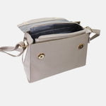 Bolso de mano roshua de cuero para mujer - Taupe