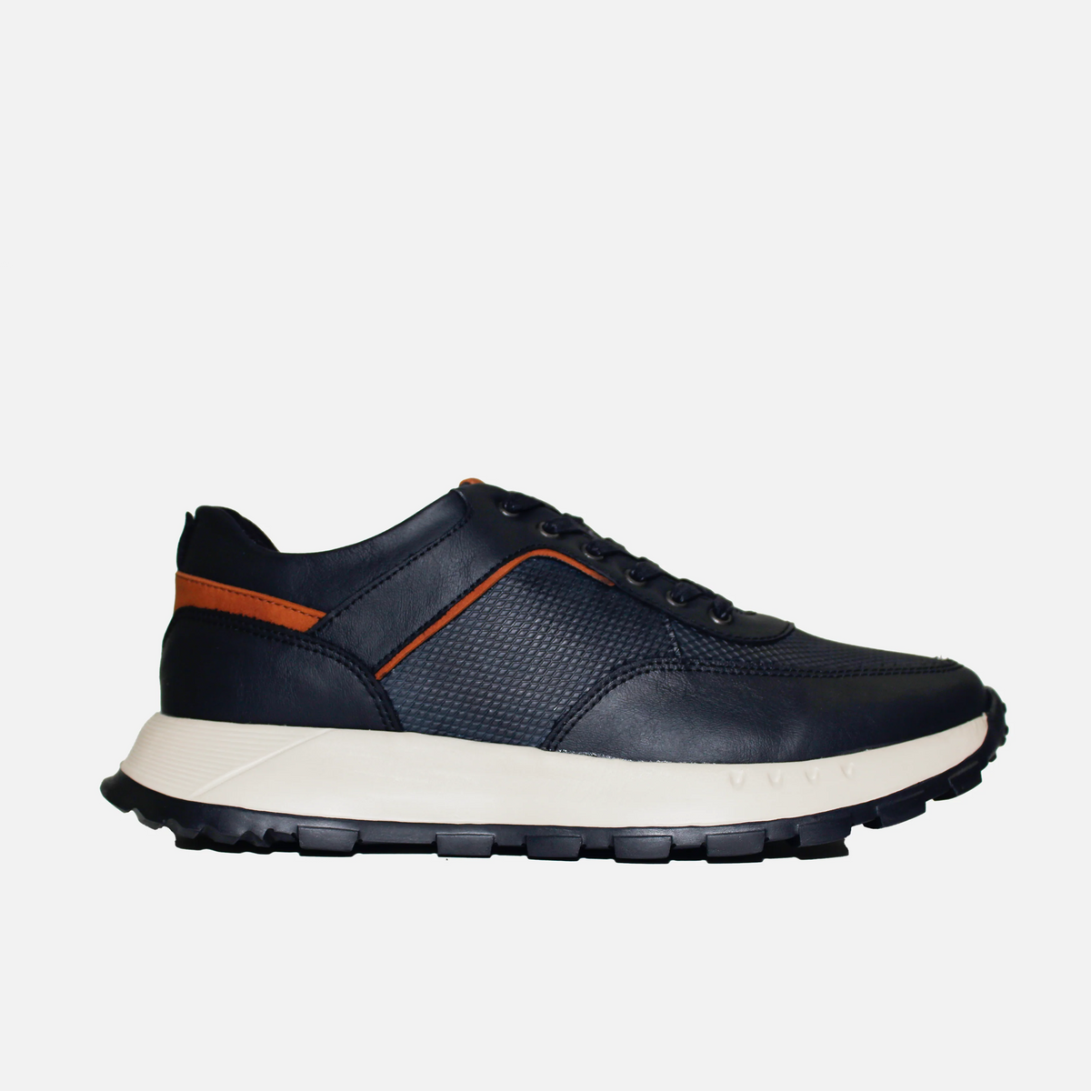 Tenis aurel de sintético para hombre - Negro