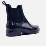 Botin lluvia aria de sintético para mujer - Negro