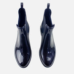 Botin lluvia aria de sintético para mujer - Negro