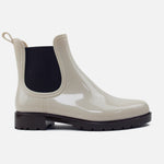 Botin lluvia aria de sintético para mujer - Beige