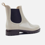 Botin lluvia aria de sintético para mujer - Beige