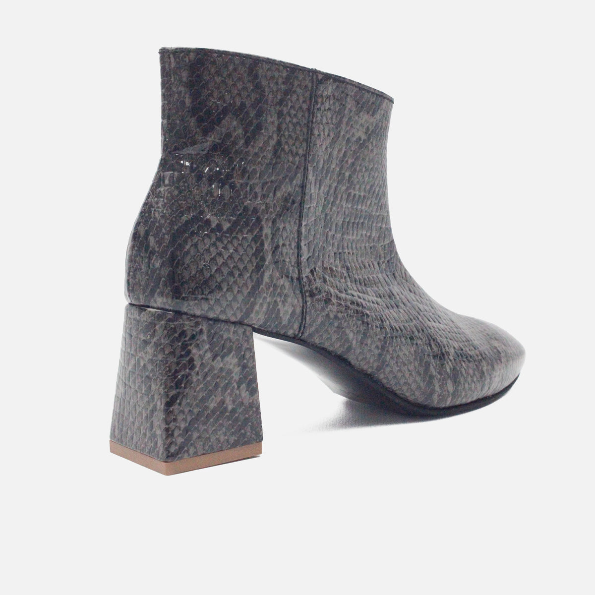 Botin tacon aurora de sintético para mujer - Gris