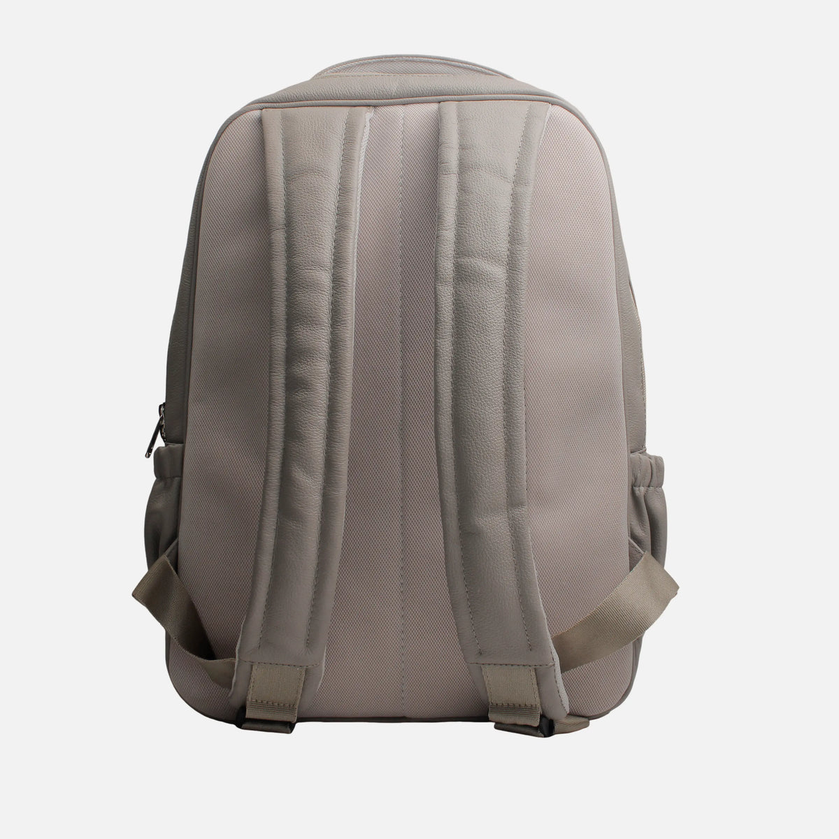 Morral abril de cuero para mujer - Gris