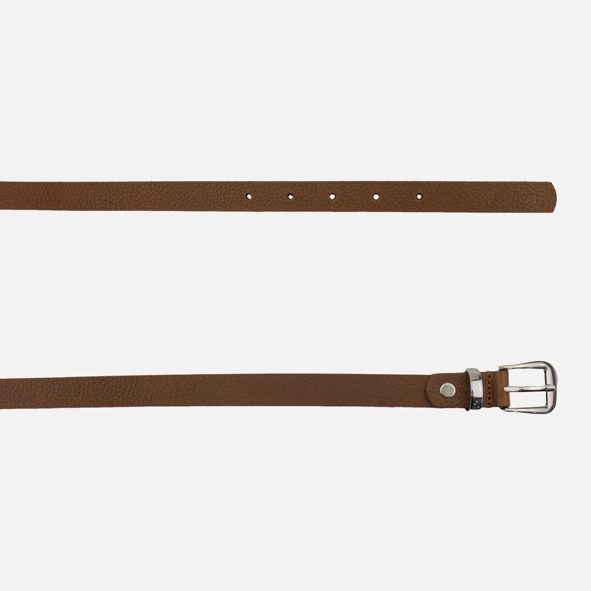 Correa ariana de cuero para mujer - Miel