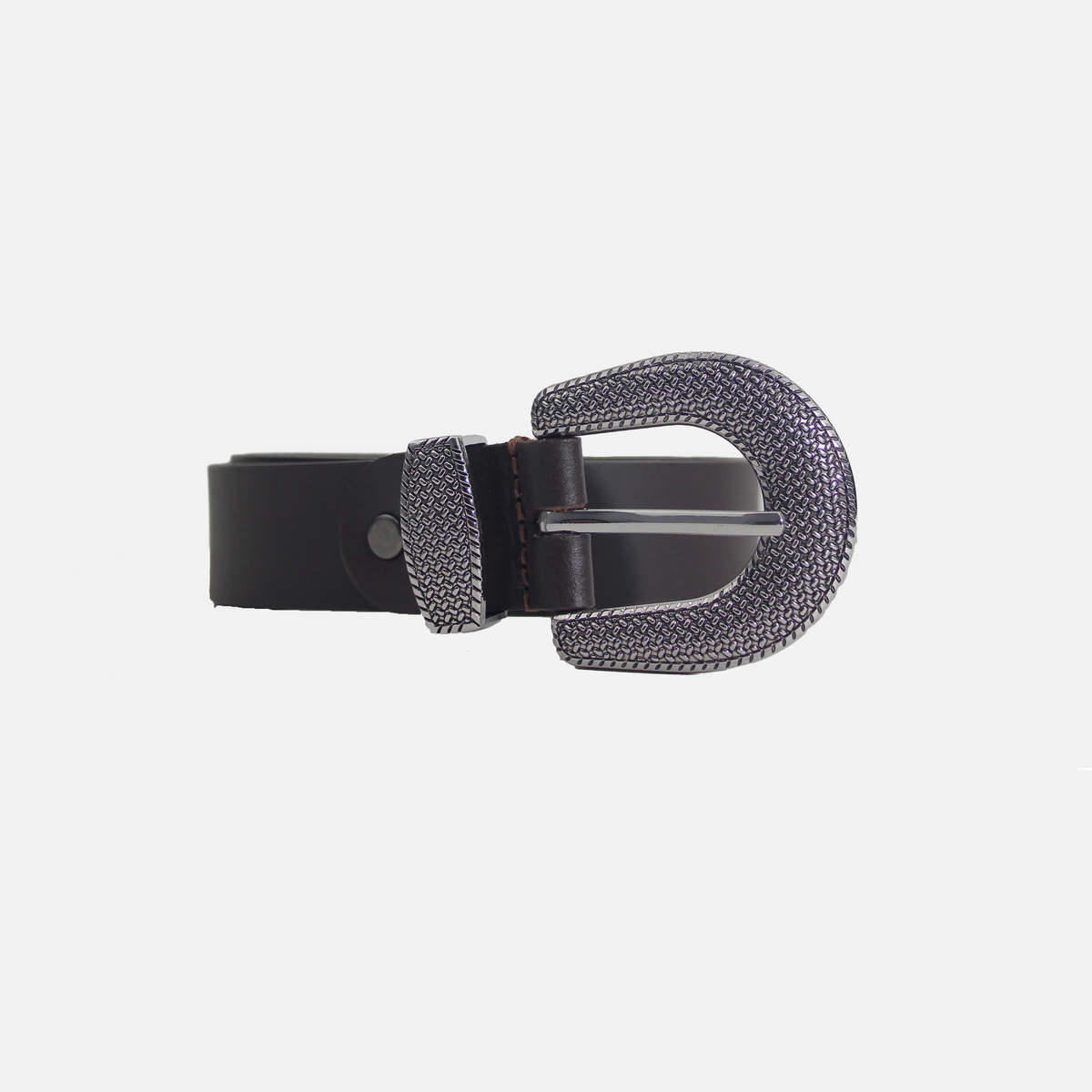 Correa abril de cuero para mujer - Café