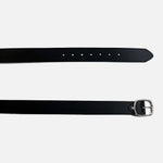 Correa aolani de cuero para mujer - Negro