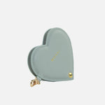 Llavero cora de cuero para mujer - Menta