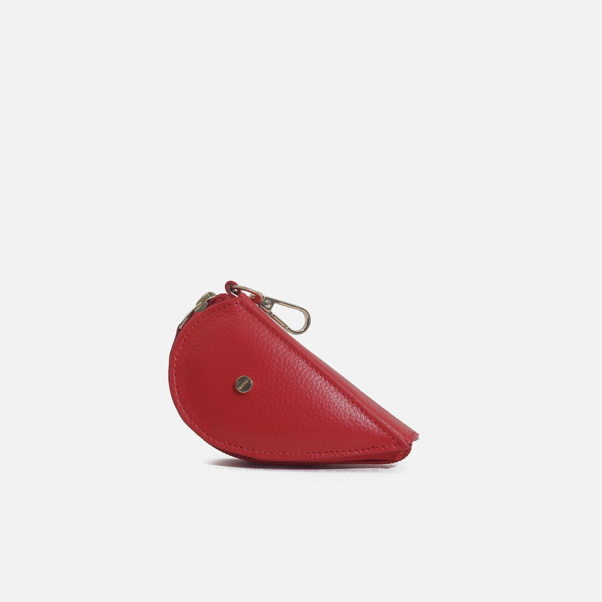Monedero rose de cuero para mujer - Rojo
