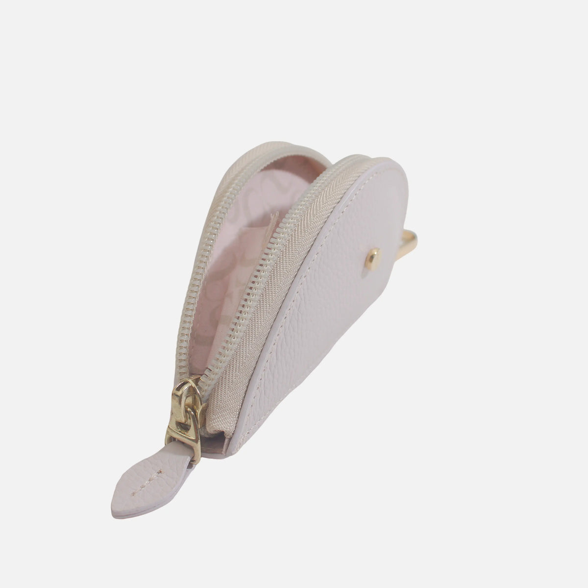 Monedero rose de cuero para mujer - Rosado