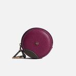 Monedero merry de cuero para mujer - Morado