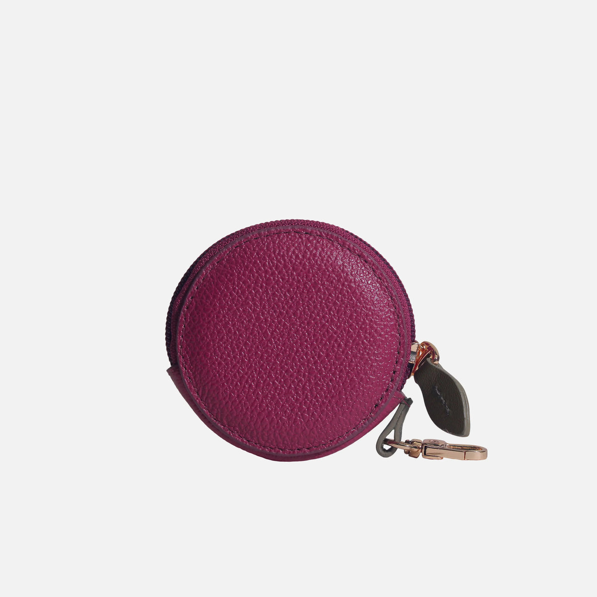 Monedero merry de cuero para mujer - Morado