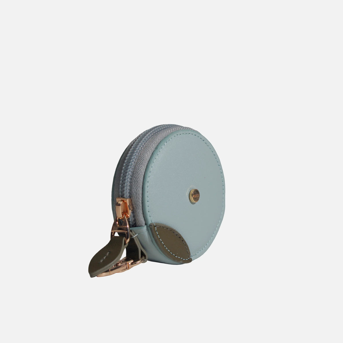 Monedero merry de cuero para mujer - Menta