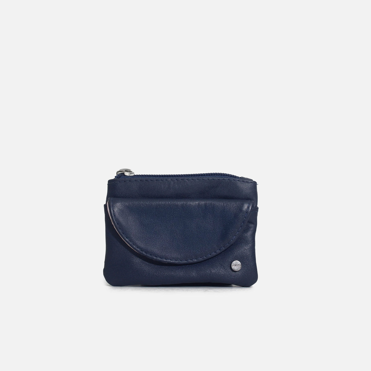 Monedero lily de cuero para mujer - Azul