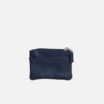 Monedero lily de cuero para mujer - Azul