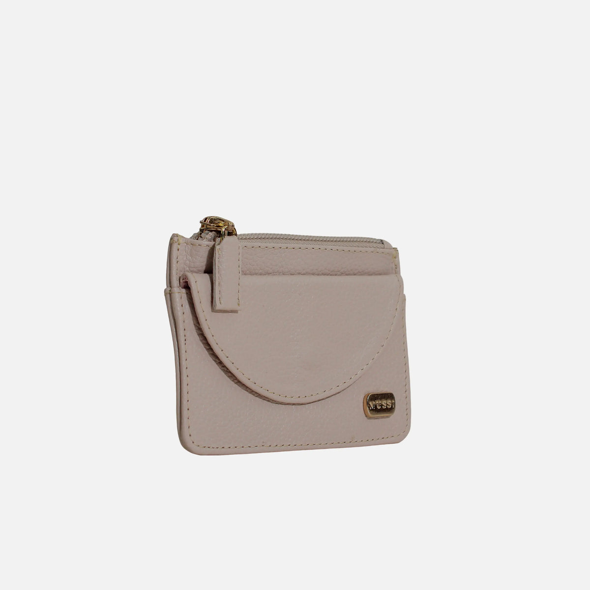 Monedero lily de cuero para mujer - Taupe