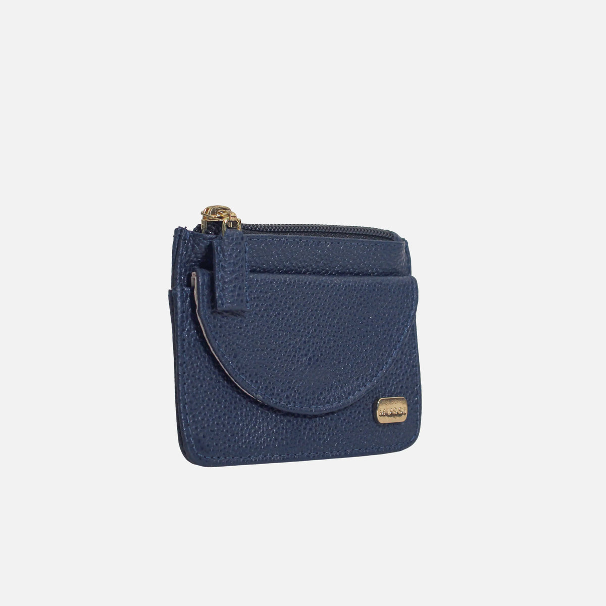 Monedero lily de cuero para mujer - Azul