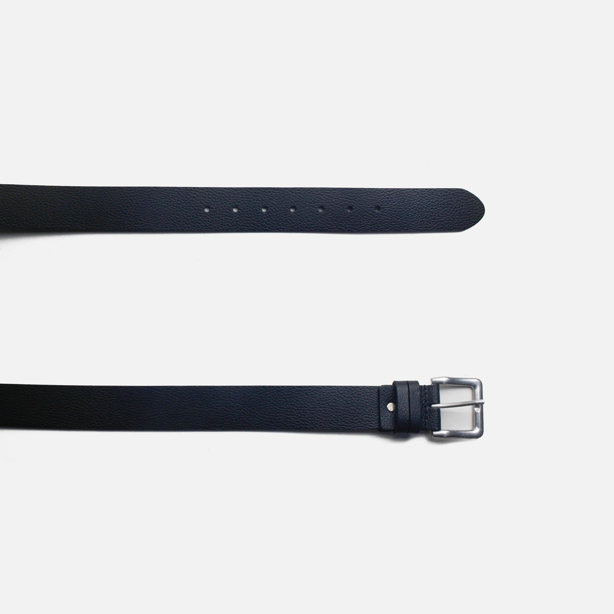 Correa manuel de cuero para hombre - Negro