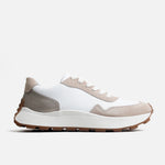 Tenis regina de cuero para mujer - Blanco