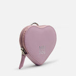 Monedero primula de cuero para mujer - Rosado