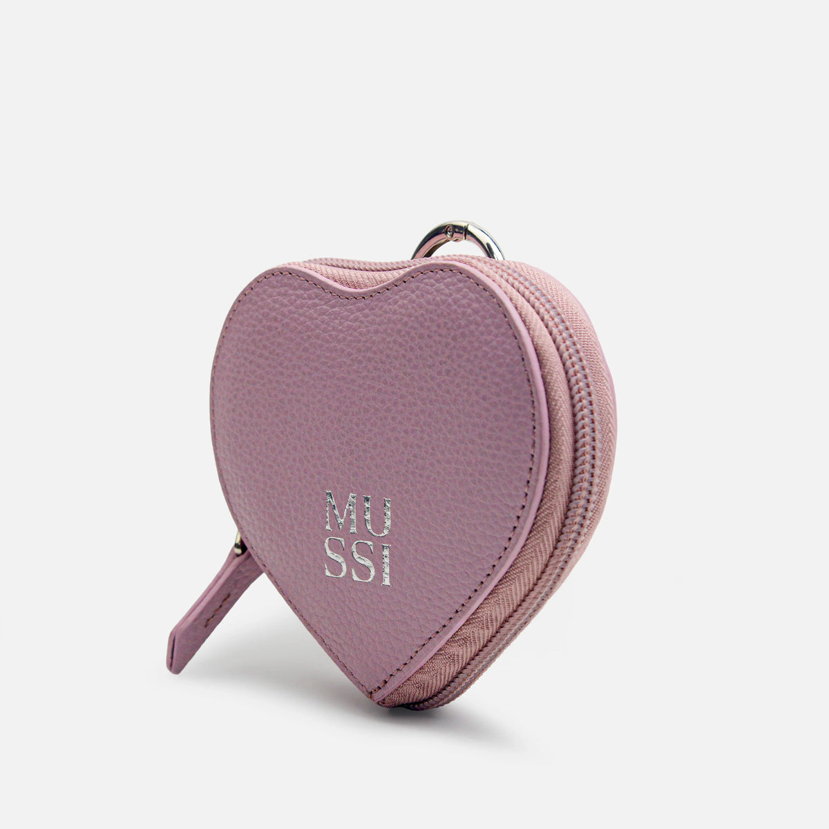 Monedero primula de cuero para mujer - Rosado