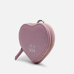 Monedero primula de cuero para mujer - Rosado